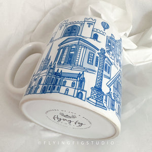 Birr Landmarks Illustration Ceramic Mug