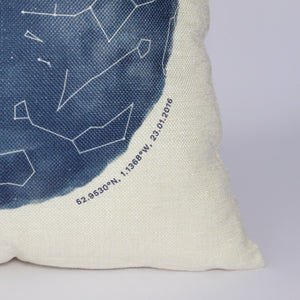 Personalised Night Sky Star Map Cushion