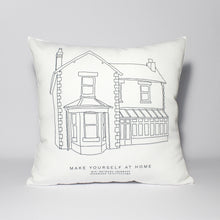 Load image into Gallery viewer, Personalised House Illustration Cushion