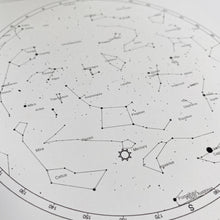 Load image into Gallery viewer, Personalised Star Map Engraved Wooden Memory Box