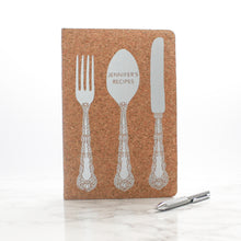 Load image into Gallery viewer, Personalised Recipe Notebook