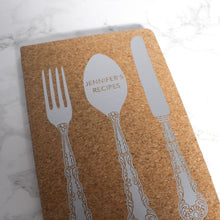 Load image into Gallery viewer, Personalised Recipe Notebook