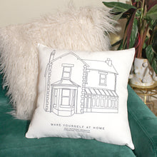 Load image into Gallery viewer, Personalised House Illustration Cushion