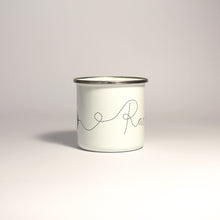 Load image into Gallery viewer, Personalised Enamel Bee Mug