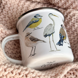 Birds of Ireland Illustration Mug
