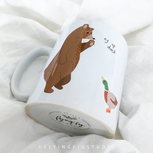 Ey Up Duck Ceramic Mug