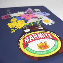 Load image into Gallery viewer, Marmite Wildflowers Illustration