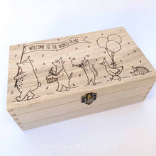 Load image into Gallery viewer, Personalised Animal Parade Memory/Gift Box
