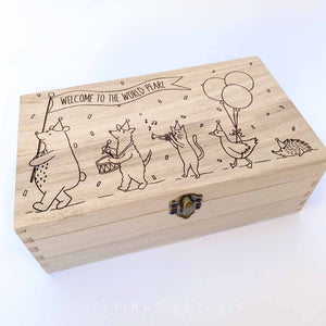 Personalised Animal Parade Memory/Gift Box