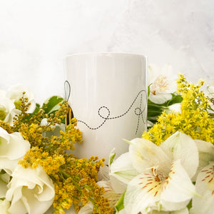 Personalised Ceramic Bee Mug